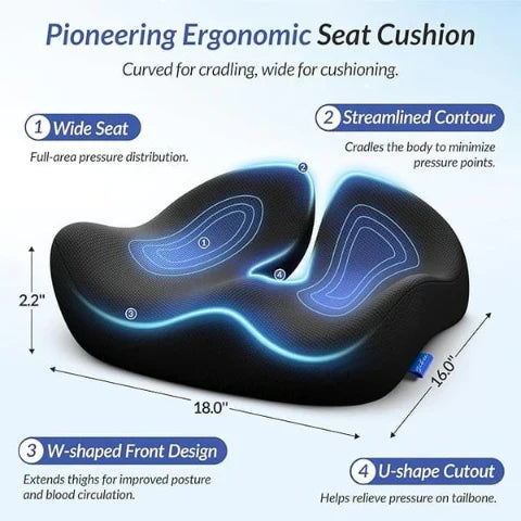 Ergonomic Seat Cushions | ✨ الوسائد الهندسية المريحة – راحة مبتكرة بمستوى جديد!